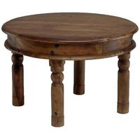 Jali Sheesham Round Coffee Table