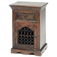 Jali Sheesham Bedside Cabinet - Right