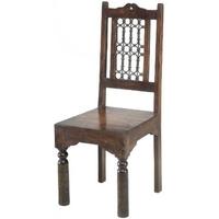 Jali Sheesham High Back Chair (Pair)