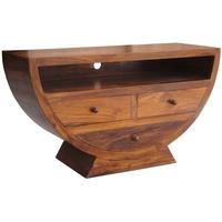 Jaipur Furniture Half Round Bowl - 3 Drawers