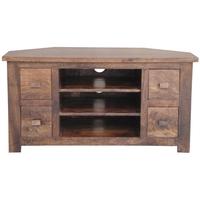 Jaipur Furniture Kashmir Walnut TV Units - Corner 4 Drawers