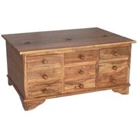 Jaipur Furniture Coffee Table Trunk - 9 Drawers