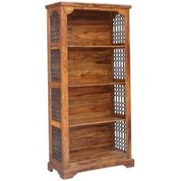 Jaipur Furniture Ring Jali Bookcase - Large 3 Shelves