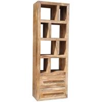 Jaipur Furniture Yoga Light Bookcase - Tall 2 Drawers