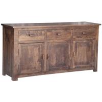 Jaipur Furniture Kashmir Walnut Sideboard - 3 Doors 3 Drawers