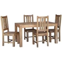 jaipur furniture dakota light dining set small with 4 dakota chairs