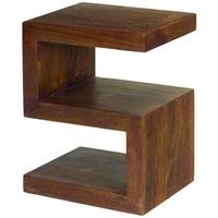 Jaipur Furniture Dakota Walnut S Cube Shelf