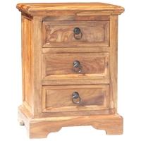 Jaipur Furniture Bedside Table - 3 Drawers