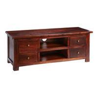 Jaipur Dark Mango TV Stand, Brown