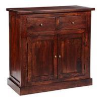 jaipur dark mango 2 door 2 drawer sideboard brown