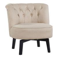 Jade Swivel Chair, Cream