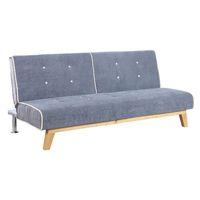 jackson 3 seater sofa bed grey