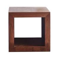 Java Ready Assembled Acacia Wood Cube