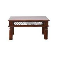 jaipur solid sheesham wood coffee table