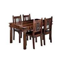Jaipur Sheesham Dining Table & 4 Chairs
