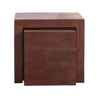 Java Solid Acacia Wood Nest of Tables