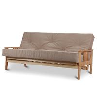 Java 2 Seater Futon Victoria Stone Deluxe Mattress