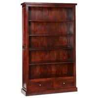 jaipur dark mango tall bookcase