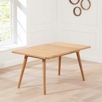 Javelin Wooden Extendable Dining Table In Solid Oak