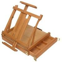 jacksons academy table box easel with side drawer