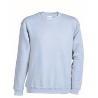 James & Nicholson JN040 Round Neck Heavyweight Sweatshirt light blue Size XXL