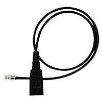 jabra 8800 00 01 8800 00 01 qd cord straight rj11 plug 