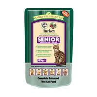 james wellbeloved cat senior turkey pouch