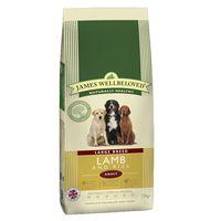 James Wellbeloved Dry Dog Food Economy Packs - Junior Large Breed Lamb & Rice 2 x 15kg