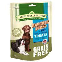 James Wellbeloved CrackerJacks Dog Treats  Fish - 225g