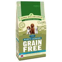 James Wellbeloved Puppy / Junior Grain Free - Fish & Veg - Economy Pack: 3 x 1.5kg