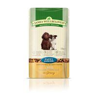 james wellbeloved puppy junior pouches lamb with rice 10 x 150g