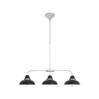 jasper pendant light 3 light blackchrome