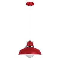 Jasper Pendant Light RedChrome