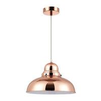 Jasper Pendant Light Copper Finish