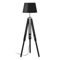 jasper floor lamp tripod base black