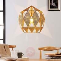 Janina - pendant lamp in attractive design, gold