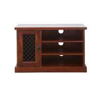 jaipur solid sheesham wood tv unit