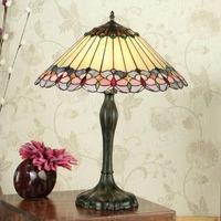 Jasmin TG100T 2 Light Tiffany Table Lamp