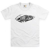 Jaguar E Type Cutaway Kid\'s T Shirt