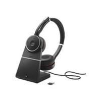 jabra evolve 65 ms stereo headset and charging stand