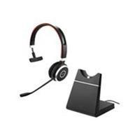 jabra evolve 65 ms mono headset and charging stand