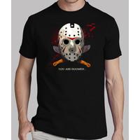 jason voorhees you are doomed friday the 13th