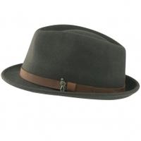 Jack Murphy Shergar Wool Felt Hat, Olive, Large