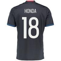 Japan Home Shirt 2016 Navy with Honda 18 printing