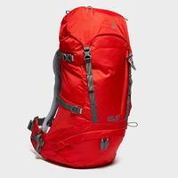jack wolfskin acs hike 32 litre rucksack red red