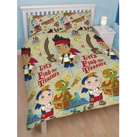 Jake and the Never Land Pirates Reversible Double Duvet Cover Set - Treasure Design