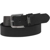 JACK AND JONES Mens JACGREB Leather Belt Black