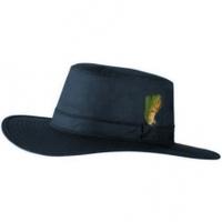 Jack Murphy Wax Aussie Hat, Navy, Large