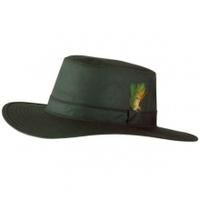 Jack Murphy Wax Aussie Hat, Olive, Large