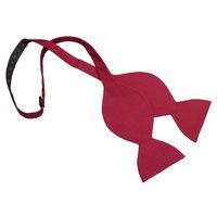 JA Panama Silk Tango Red Butterfly Self Tie Bow Tie